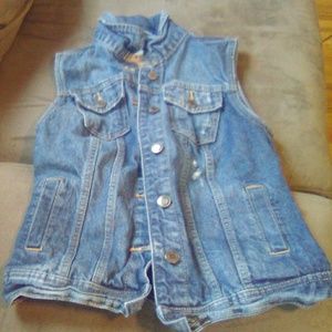 Denim vest